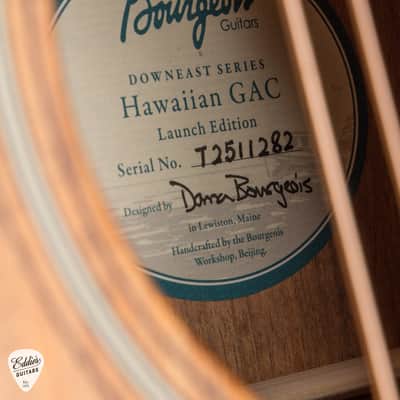 Bourgeois Hawaiian GA-C Downeast Series Launch Edition - Figured Koa #T2511282 image 17