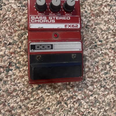 DOD Bass Stereo Chorus FX62 1987 - 1996 - Red image 1
