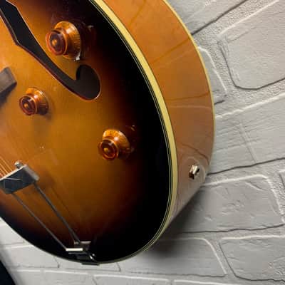 Alvarez AD65CE Archtop Acoustic Electric P-90 Pickup w/ Case image 9
