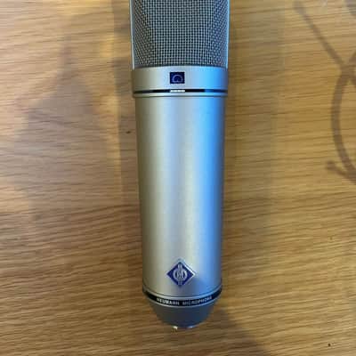 Neumann U 87 Ai Large Diaphragm Multipattern Condenser Microphone - Present - Nickel with Shock Mount image 2