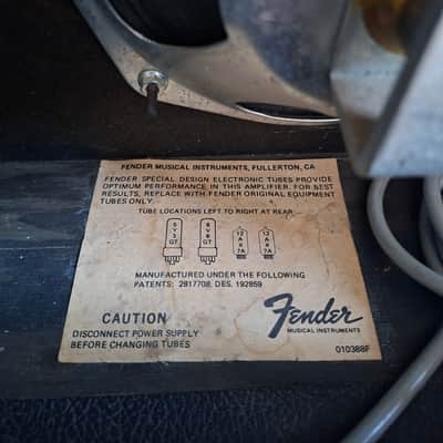 Fender Vibro Champ 1978 - Vintage 100% original image 9