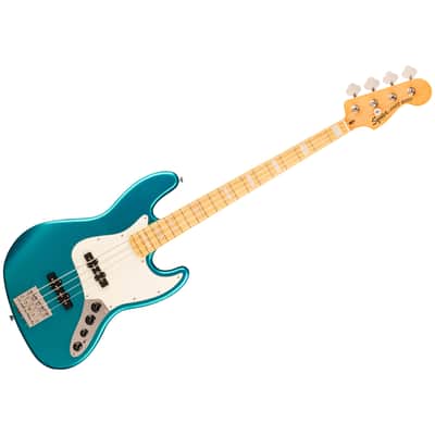 Classic Vibe Active '70s Jazz Bass Mn Ocean Turquoise Squier by FENDER image 1