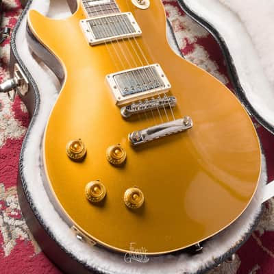 Gibson Les Paul Standard '57 Reissue Left-Handed - Goldtop Darkback VOS #742109 Second Hand image 4