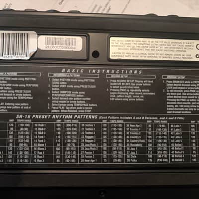 Alesis SR-16 Drum Machine 2010s - Black image 5