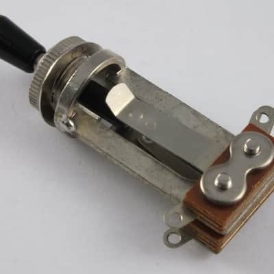 3-Way LONG Toggle Switch with Black Tip for Les Paul electric guitar image 3