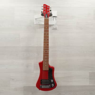 Hofner Shorty Electric Guitar - Red image 5