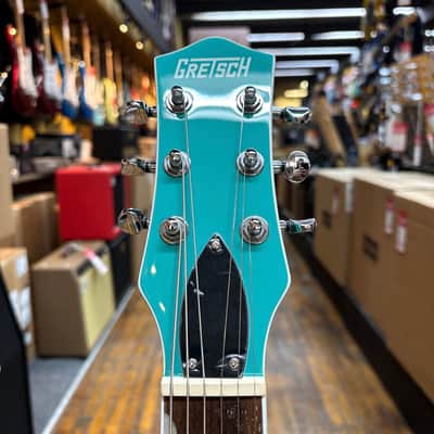 Gretsch G5232T Electromatic Double Jet FT Electric Guitar with Bigsby Calcos Green image 7