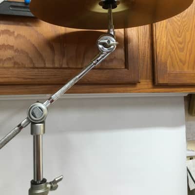 Yamaha Cymbal Boom w/ 14" Crash, felts, washers & Wing Nut image 5