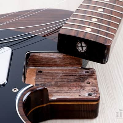 1984 Fender JV Rosewood Telecaster '69 Vintage Reissue TL69-115 All Rose w/ Fullerton Pickups & Case, Japan MIJ Fujigen image 17