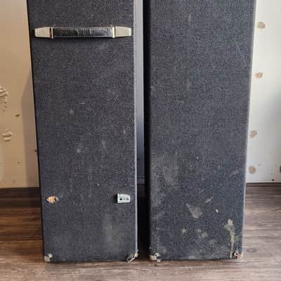 Vintage 1970s Sunn Model 3 2x12" Cabinet Speaker Pair Changed Speakers image 7