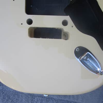 G&L Legacy / S500 Antique White neck, back & jack plates image 2