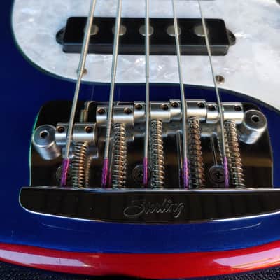 Sterling By Musicman Ray 35 2013 Blue image 4
