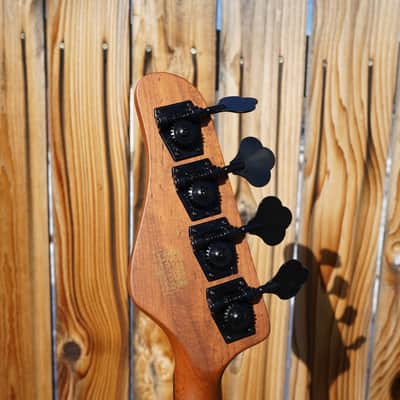 Schecter DIAMOND SERIES Model-T - Exotic Natural Satin 4-String Electric Bass Guitar image 7