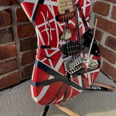 FRANKENSTRAT w/EVH WOLFGANG STANDARD NECK & SWAMP ASH FLOYD ROSE BODY =VAN HALEN= EVH 5150 image 10