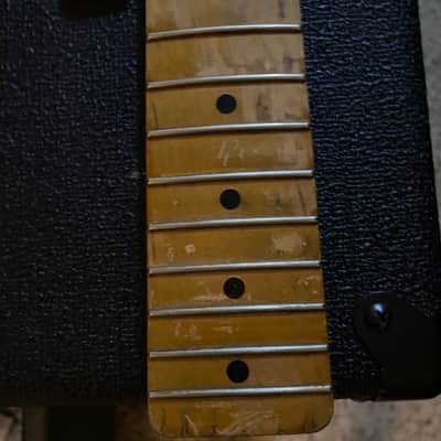 Fender Clive Brown Broadcaster Neck 1950 Blackguard Copy Fender Custom Shop Black Guard Heavy Relic Neck Vintage Masterbuilt Dale Wilson Nachocaster Quality 1951 1952 1953 1954 Danny Gatton Nacho Julian Lage Vibe Nitro Finish image 13