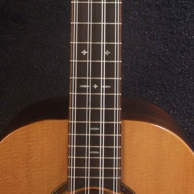 Gift for Musician - Handmade 8 String Baritone Ukulele, Solid Spruce, Indian Rosewood, Mop Inlay, Soft-bag, Bruce Wei UG19-2347 image 3