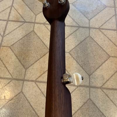 Fretless mountain banjo, new, gotoh tuners, walnut, made in West Virginia!! image 5