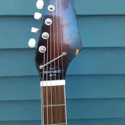 Kingston Hound Dog Taylor MIJ Electric Guitar 1960's image 19