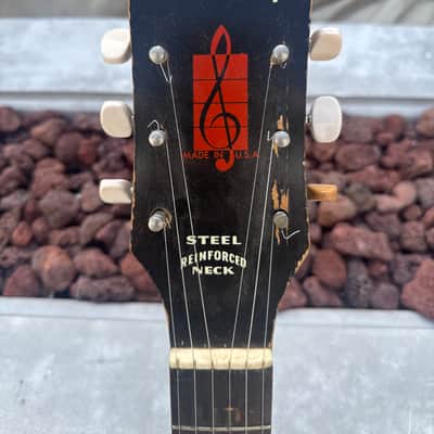 Harmony H1213 Archtone 1950 - 1971 - Light Brown Sunburst image 2