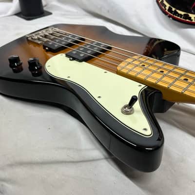 Fender Pawn Shop Reverse Jaguar 4-String Electric Bass MIM - Made in Mexico - 2-Color Sunburst image 16