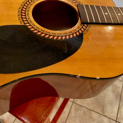 Hohner HW220 Steel String Acoustic Guitar 1980's/90's image 5
