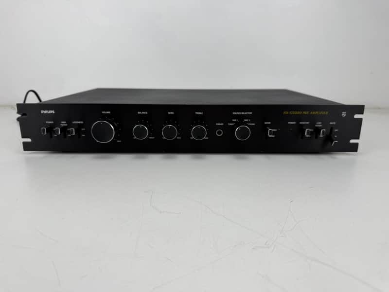 Philips 22AH270 Stereo Pre Amplifier - Black Tulip image 1