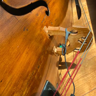 Double bass 3/4 circa 1800 3/4 swell back Pro instrument image 12