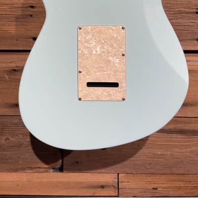 Reverend Six Gun HPP with Rosewood Fretboard 2021 - Present - Chronic Blue with Black Pickups image 3
