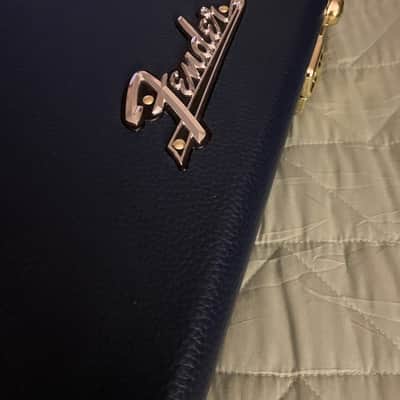 Fender Deluxe Strat/Tele Case 2025 - Navy Blue/ Orange image 2