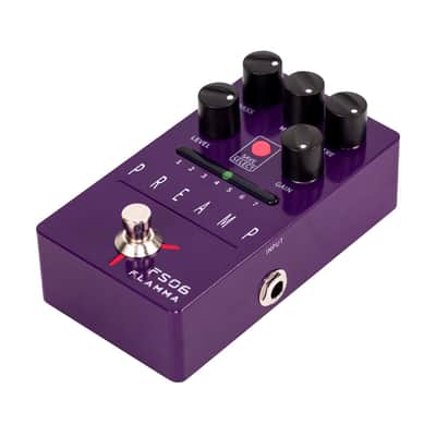 FLAMMA FS06 Digital Preamp Pedal Guitar Effects Pedal with Built-in Cabinet Simulation 7 Preamp Models Saveable Preset image 7