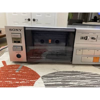 Retro Sony TC-FX4 Single Cassette Tape Deck Great Condition