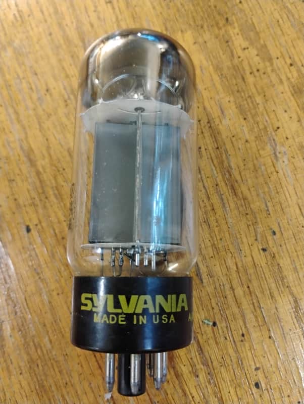Sylvania 6ca7/EL34 - Glass. Test high good | Reverb