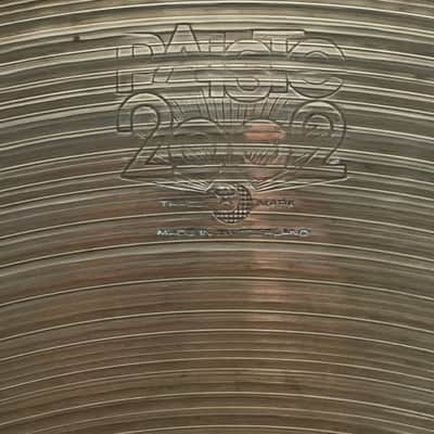 Paiste 24" 2002 Crash 2682 grams Pre-Serial from 1971 image 3
