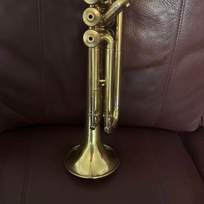 Olds Ambassador (1954) Bb Trumpet SN 109153(100% new clear lacquered brass) image 8
