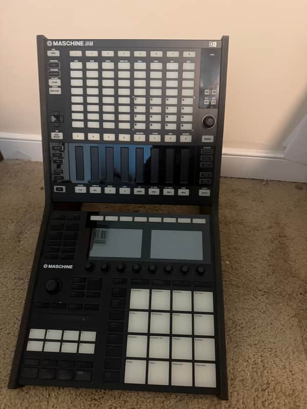 Native Instruments Maschine MkIII & Maschine Jam w/ Custom Stand & Dust Cover image 1