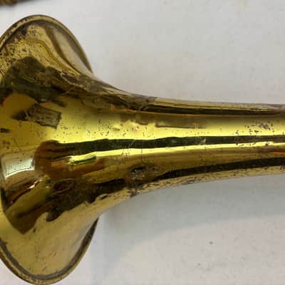 Vintage Olds Ambassador Tenor Trombone — Conn 12C Mouthpiece — Case & Brush Kit image 8