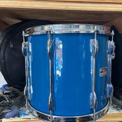 Yamaha Recording custom cobalt blue 14” hanging floor tom Drum image 7