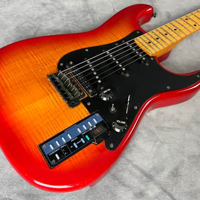 Casio PG-300 Refurbished! MIDI guitar 1980’s Red Burst image 3