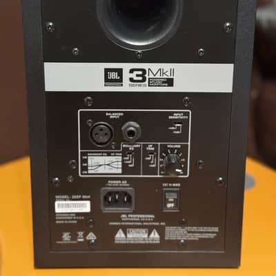 JBL 305P MkII 2-Way 5" Active Nearfield Studio Monitor (Single) 2010s - Black image 4