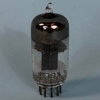 1951 General Electric 12AT7 ECC81 Vintage GE Gray Plate D Getter Tube! T408 image 3