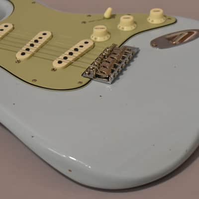 2024 Fender Custom Shop GT11 Stratocaster Journeyman Relic Sonic Blue w/OHSC image 10