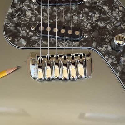 2009 Taylor SB1 Classic Single Coil SSS Electric Guitar - Silver - Made in USA - Free Pro Setup image 19