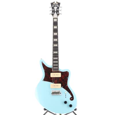 D'angelico Premier Bedford - Sky Blue, Professional Setup (O5) (15650) image 5