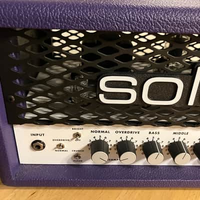 Soldano SLO 30 Head 2020's - Purple image 2