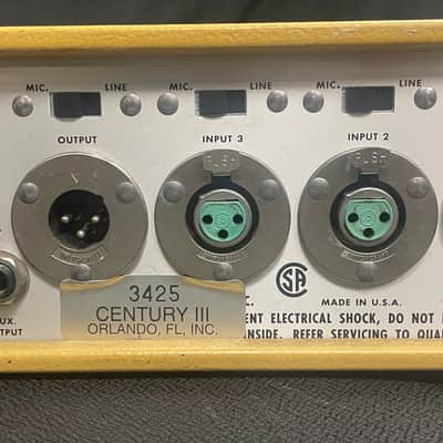 Shure SE30 Gated Compressor/Mixer Mid 70s image 5