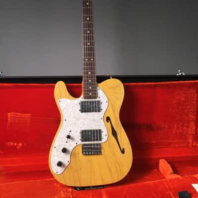 LEFTY! Vintage 1972 Fender Telecaster Thinline Natural Nitro Semi-Hollow Chambered Ash Guitar Seth Lover WR 6.3 lb HSC image 15
