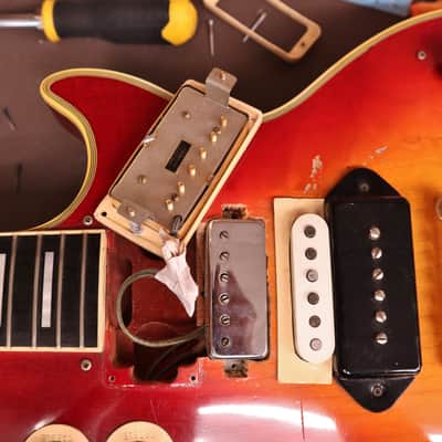 1973 Gibson Les Paul Custom Electric Guitar w/ Glass Display Case One of a Kind!! image 19