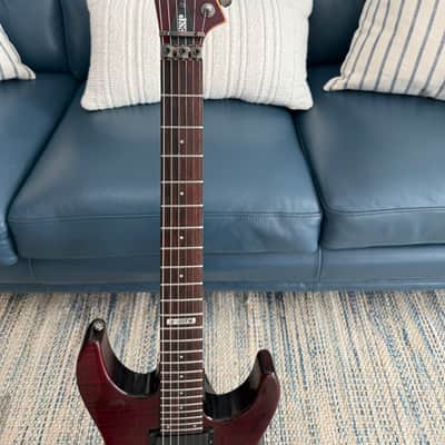 ESP LTD M-100 FM - Used Dark Cherry image 3