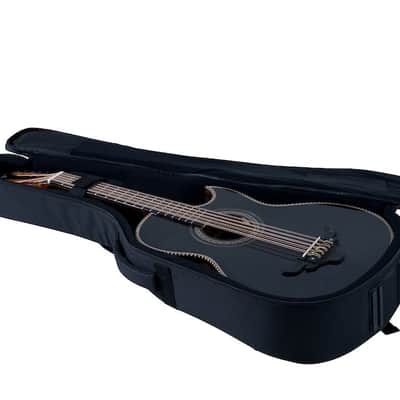 Oscar Schmidt OH32SEQTB | Bajo Quinto Acoustic / Electric, Quilt Trans Black. New with Full Warranty! image 5