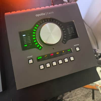 Universal Audio Apollo Twin QUAD MKII Thunderbolt Audio Interface 2010s Dark Grey image 3